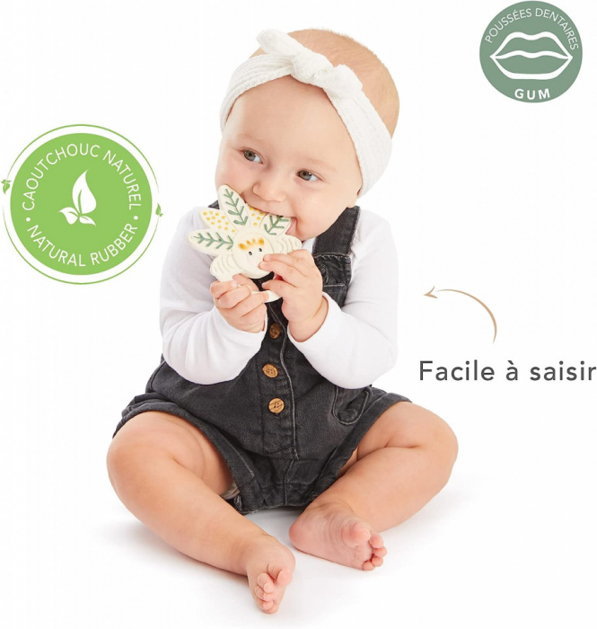 Vulli Inel de dentitie multitexturat Frunza [5]