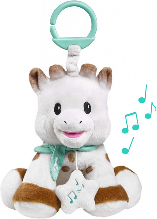 Vulli Jucarie muzicala Girafa Sophie 'pufoasa' 20 cm [1]