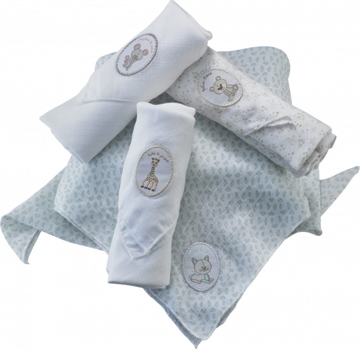 Vulli Set 4 scutece din bumbac 70*70 cm [3]