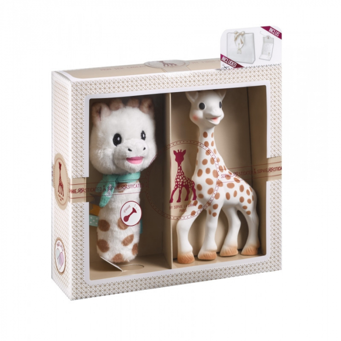 Vulli Set de naștere Girafa Sophie si zornaitoare Sweety Sophie [4]