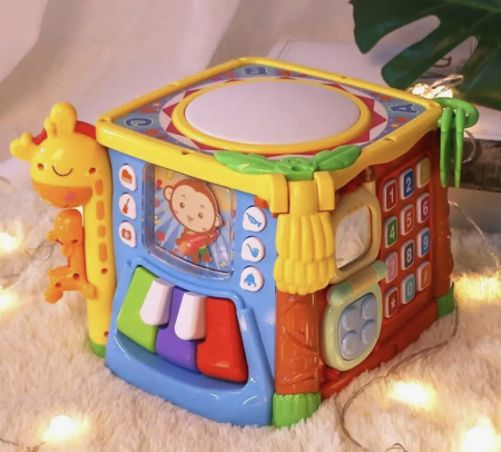 Copii 3 ani+ - Cub Interactiv pentru Bebelusi 5 in 1