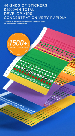 Joc Educativ cu Stickere, Harta Lumii [11]