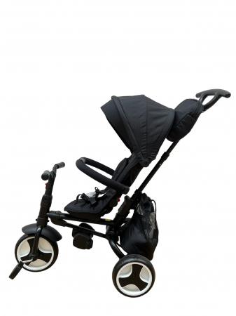 Tricicleta Pliabila pentru Copii, Reversibila, Spatar Reglabil -  L-Sun Negru [2]