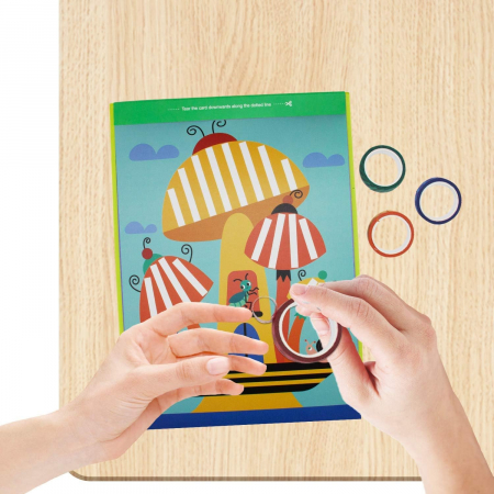 Carticica Interactiva Busy Book cu 20 de Pagini Reutilizabile [2]