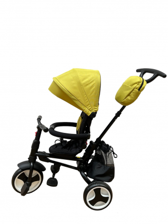Tricicleta Pliabila pentru Copii, Reversibila, Spatar Reglabil - L-Sun Galben [1]