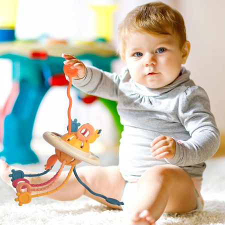 Jocuri si jucarii educative pe varsta - Jucarie Senzoriala, Motricitate pentru Bebe