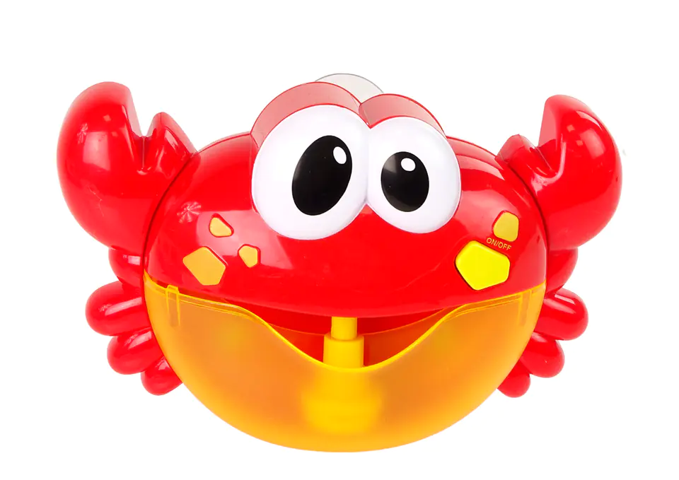 Pentru Bebe - Jucarie de Baie Generator de Spuma in Forma de Crab, cu Muzica