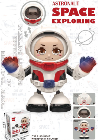Robot Astronaut Interactiv care Danseaza, cu Melodii si Lumini LED [1]