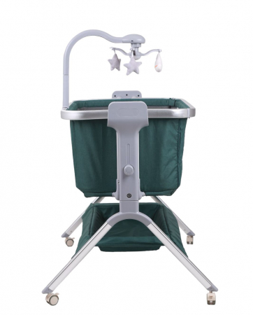 Patut Electric, Pliabil, Reglabil pe Inaltime - Verde [2]