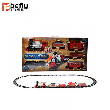Tren Electric pentru Copii, cu Sunete si Lumini, 24 de Piese [5]