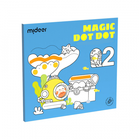 Jocuri de indemanare si dexteritate - Carte de Colorat pentru Copii Taramul Magic,19 Pagini