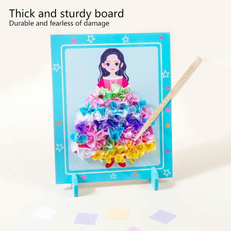 Joc Educativ si Creativ, Broderie pe Rochita Printesei [3]