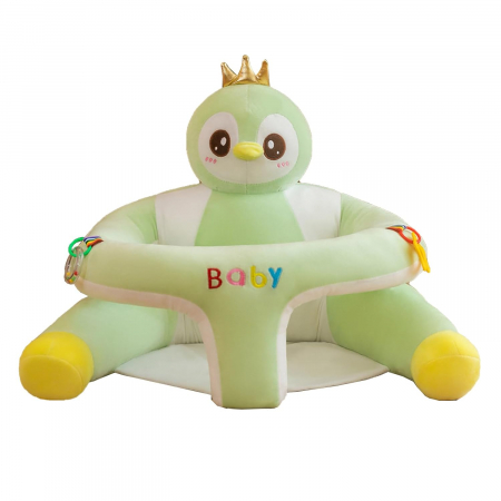 Fotoliu din plus pentru copii cu jucarii atasate, model animalute vesele [1]