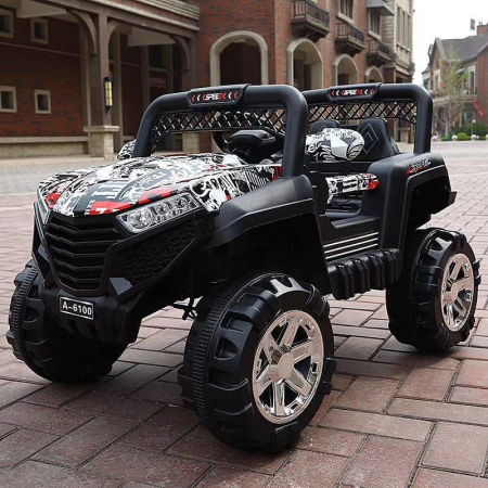 Jucarii copii si bebe - Masinuta Electrica cu Telecomanda Pentru Copii, Motor 2 x 30W, 12V