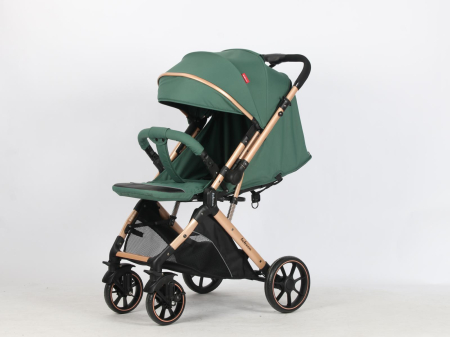 Carucior Sport Tip Troller Pliabil, Maner Reversibil, Spatar Reglabil VERDE [2]