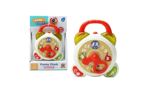 Jocuri de indemanare si dexteritate - Ceas Desteptator Educativ Interactiv pentru Copii, cu Lumini si Sunete