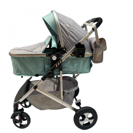 Carucioare - Carucior copii 2 in 1 - Model Verde