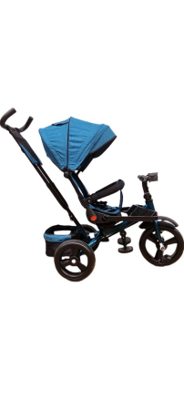 Tricicleta Evolutiva 4 in 1 cu Scaun Reversibil, Maner Parental, 8 Luni+, Albastru [2]