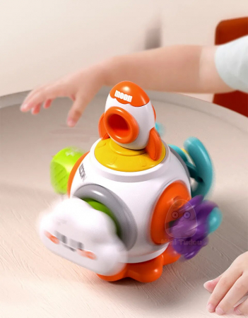 Cub interactiv cu 6 activitati - model racheta [4]