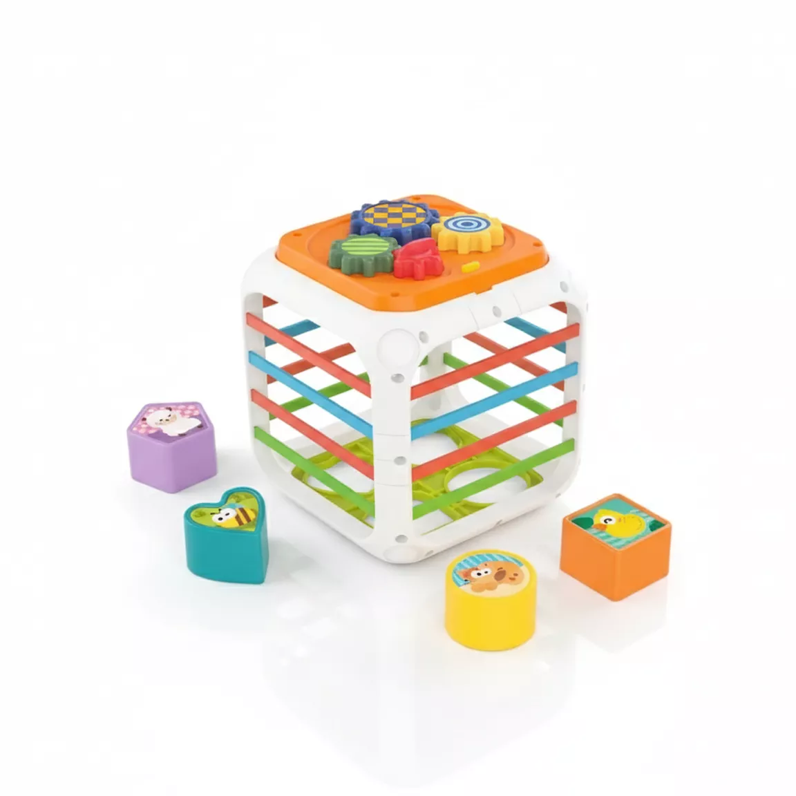 Cub Senzorial, Jucarie Educativa Interactiva pentru Copii [1]