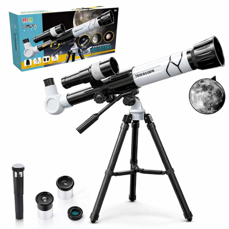 Telescop Astronomic pentru Copii cu Trepied, Marire 20x-40x [3]