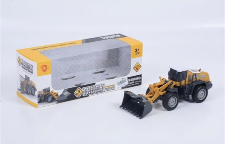 Copii 4 ani+ - Tractor Excavator de Jucarie cu Cupa, 20 cm