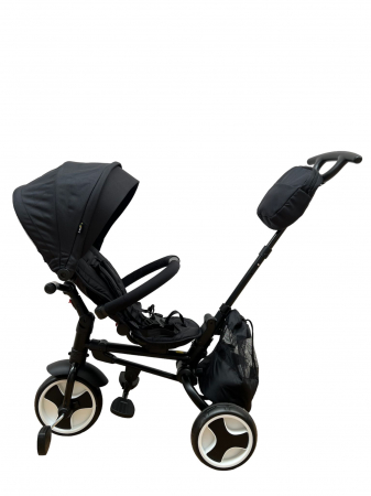 Tricicleta Pliabila pentru Copii, Reversibila, Spatar Reglabil -  L-Sun Negru [4]