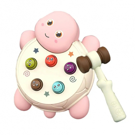 Joc Interactiv de Motricitate cu Ciocanel Whack-a-Mole [10]