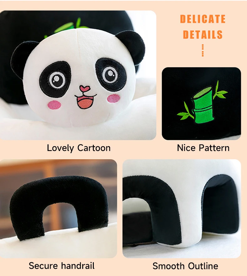 Fotoliu din Plus pentru Bebelusi, Panda Jucaus [1]