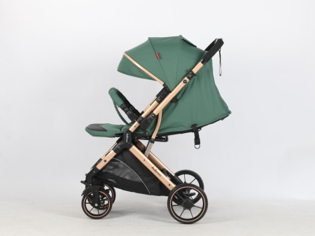 Carucior Sport Tip Troller Pliabil, Maner Reversibil, Spatar Reglabil VERDE [1]