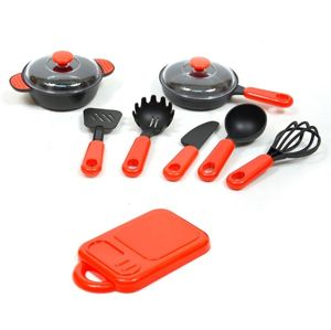 Joc de Rol, Set de Gatit cu 8 Piese, Alb/Negru [1]