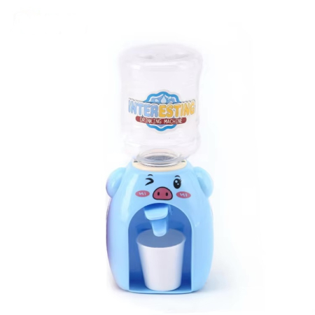 Set Frigider si Dozator de Apa pentru Copii, Albastru/Negru [1]