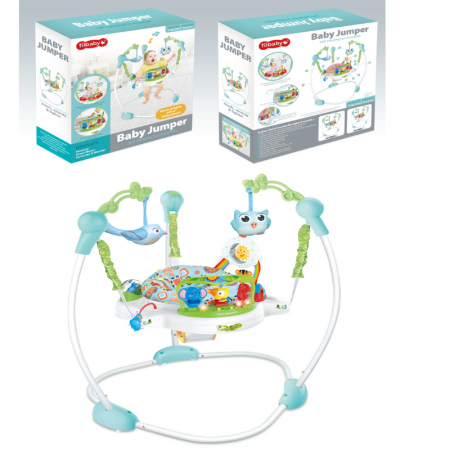 Jocuri si jucarii educative pentru bebe - Baby Jumper cu Panou Interactiv