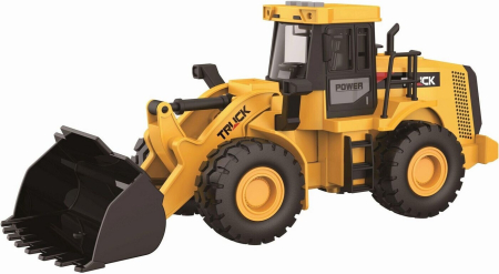 Jucarii copii si bebe - Mainuta de Constructie cu Brat Mobil, Lumini si Sunete, Scara 1:16