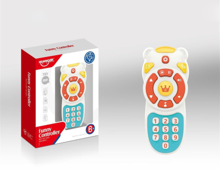 Jocuri de indemanare si dexteritate - Jucarie Telecomanda Interactiva pentru Copii cu Sunete, Lumini si Muzica
