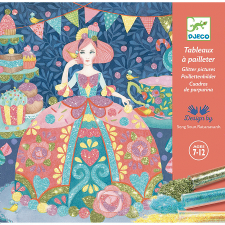 Atelier creativ cu sclipici Daydream, Djeco [5]