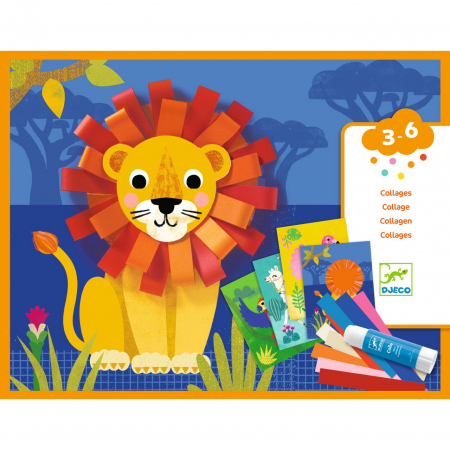 Reduceri - Idei de cadouri! - Atelier creativ Animale cu bucle, Djeco