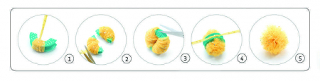 Atelier creativ Djeco, Zane pompom [2]