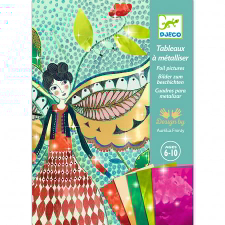 Jucarii copii si bebe - Atelier creativ cu foite metalice Zana licurici, Djeco