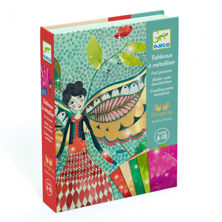 Atelier creativ cu foite metalice Zana licurici, Djeco [4]