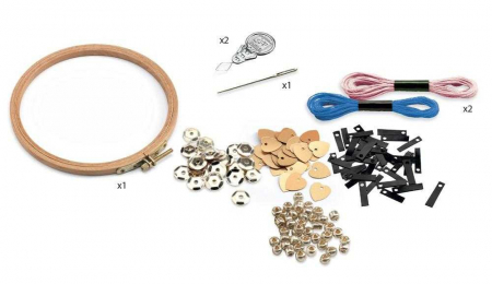 Atelier de brodat si cusut Fashion cocktail, Djeco [3]