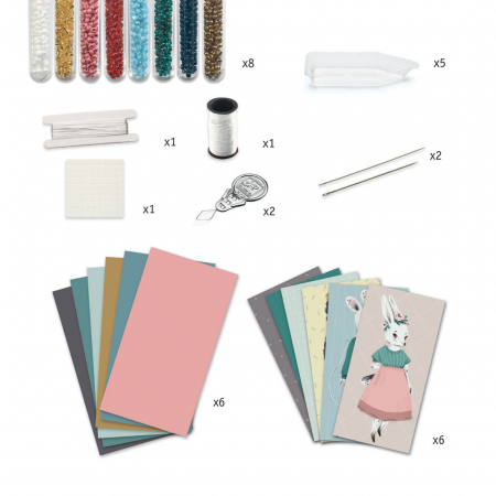 Atelier Djeco cu margele, hainele pisicutelor [3]