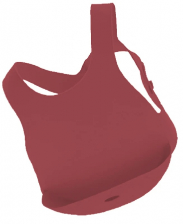 Pentru Bebe - Baveta Flexi Bib Minikoioi, 100% Premium Silicone – Velvet Rose