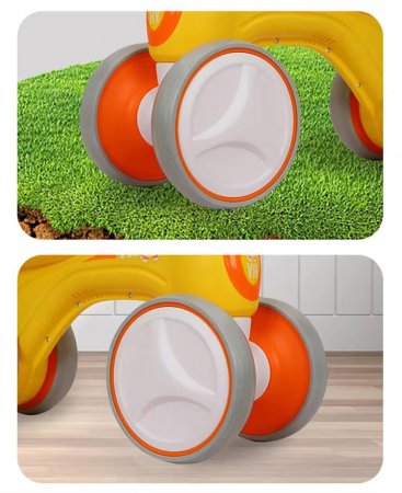 Bicicleta fara pedale, 4 roti, cu sunete, lumini si baloane de sapun [3]