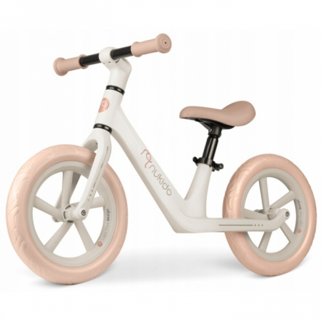 Biciclete - Bicicleta fara pedale pentru copii, 87 x 39 x 54 cm, roti EVA, Light Flee Nukido NK-604 - Bej