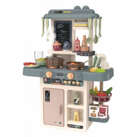 Jucarii copii si bebe - Bucatarie pentru copii cu sunete, LED-uri si dispenser de apa Ecotoys HC483303