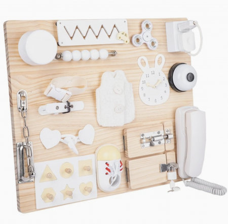 Busy Board - Busy Board - jucarie cu 17 activitati educationale