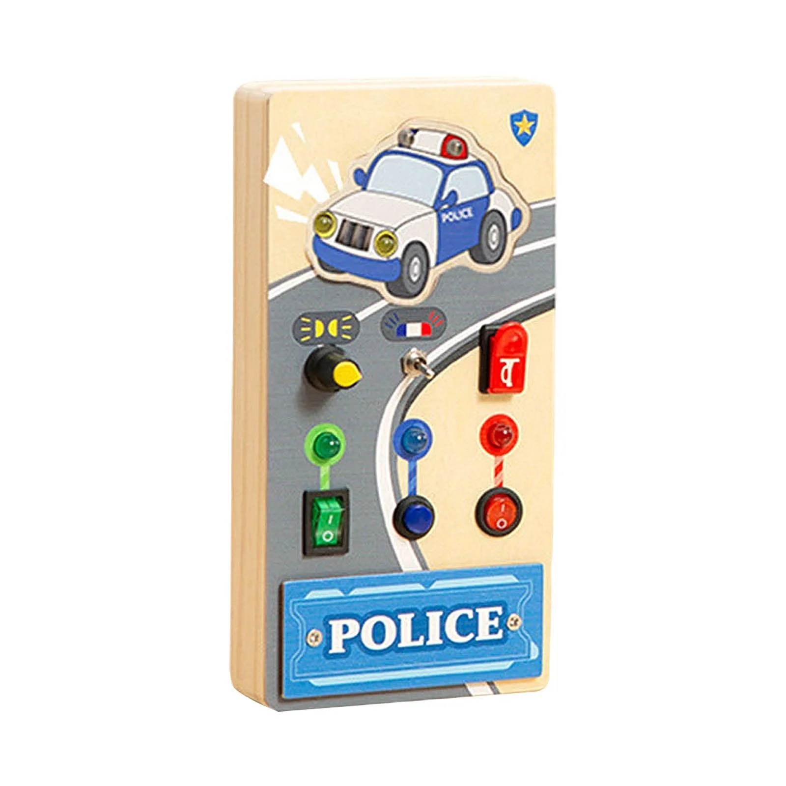Busy Board - Busy Board pentru Copii Model Masinuta de Politie