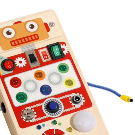 Busy Board pentru Copii Model Robotel [2]