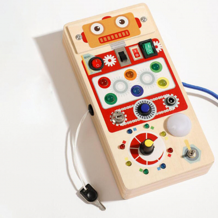 Busy Board - Busy Board pentru Copii Model Robotel